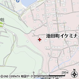 徳島県三好市池田町イケミナミ2091周辺の地図