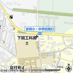株式会社富士薬品　下関営業所周辺の地図