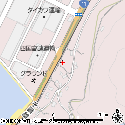 愛媛県四国中央市川之江町3876周辺の地図