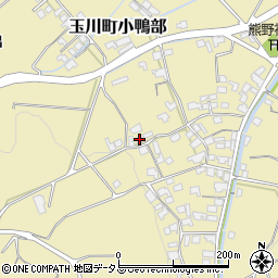 愛媛県今治市玉川町小鴨部380-1周辺の地図