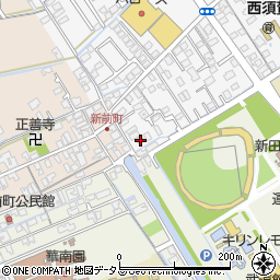 山口県防府市新田1113周辺の地図