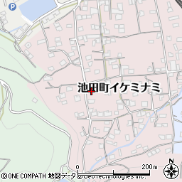 徳島県三好市池田町イケミナミ1972周辺の地図