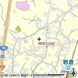 山口県山口市阿知須岩倉周辺の地図
