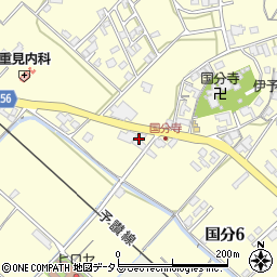 イナミカッティング周辺の地図