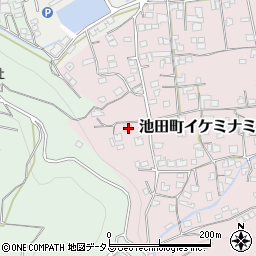 徳島県三好市池田町イケミナミ2090周辺の地図