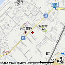 赤帽西出運送店周辺の地図