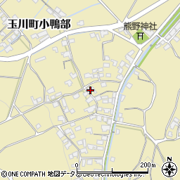 愛媛県今治市玉川町小鴨部309周辺の地図