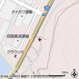 愛媛県四国中央市川之江町3886周辺の地図