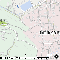 徳島県三好市池田町イケミナミ2095周辺の地図