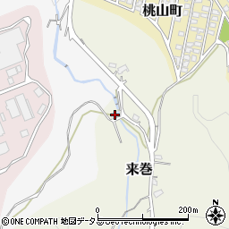 山口県下松市来巻114周辺の地図