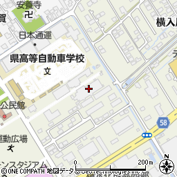 九州誠和梱枹運輸株式会社　防府ロジスティクス周辺の地図