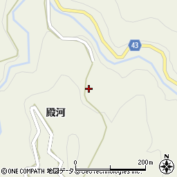 徳島県吉野川市美郷殿河166周辺の地図