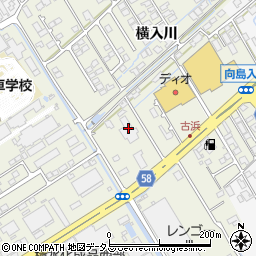 山口県防府市浜方横入川8周辺の地図