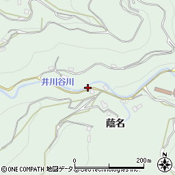 徳島県美馬郡つるぎ町半田蔭名1177-3周辺の地図