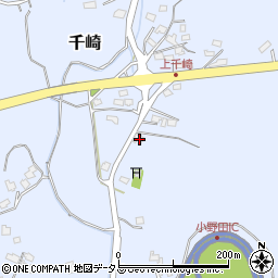 山口県山陽小野田市千崎160周辺の地図