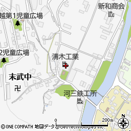 清木工業周辺の地図