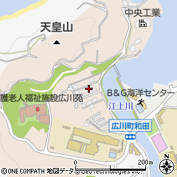 和歌山県有田郡広川町和田周辺の地図