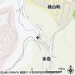 山口県下松市来巻114-3周辺の地図