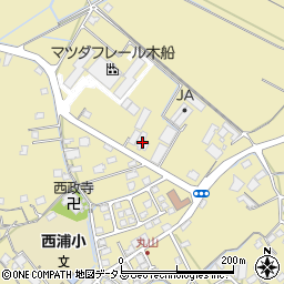 山口県防府市西浦1435周辺の地図