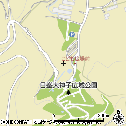 徳島県徳島市大原町荒神谷周辺の地図