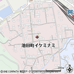 徳島県三好市池田町イケミナミ1948周辺の地図