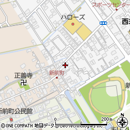 山口県防府市新田1107-3周辺の地図