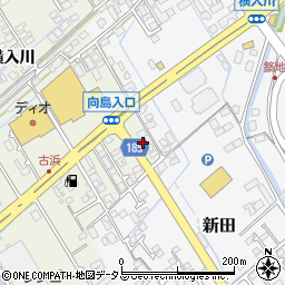 山口県防府市浜方横入川22周辺の地図