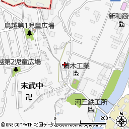 山口県下松市末武中1193周辺の地図
