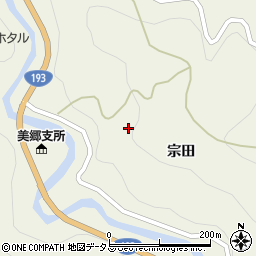 徳島県吉野川市美郷宗田362周辺の地図