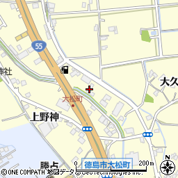 株式会社釜原徳島販売周辺の地図