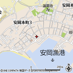 山口県下関市安岡本町周辺の地図