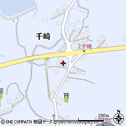 山口県山陽小野田市千崎176周辺の地図