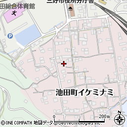 徳島県三好市池田町イケミナミ1940周辺の地図