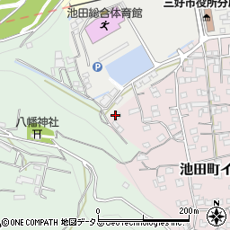 徳島県三好市池田町イケミナミ2107周辺の地図