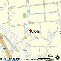 徳島県徳島市大松町大久保54周辺の地図
