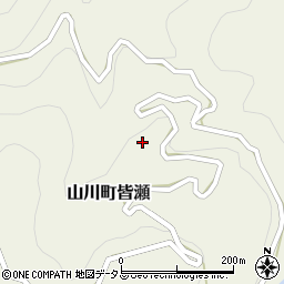 徳島県吉野川市山川町皆瀬266周辺の地図