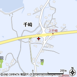 山口県山陽小野田市千崎180周辺の地図