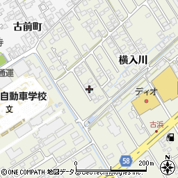 山口県防府市浜方横入川49-27周辺の地図