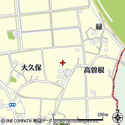 徳島県徳島市大松町大久保13周辺の地図