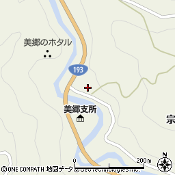 徳島県吉野川市美郷宗田320周辺の地図
