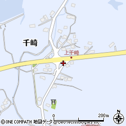 山口県山陽小野田市千崎89周辺の地図