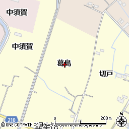 徳島県徳島市方上町葛島周辺の地図