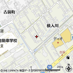 山口県防府市浜方横入川49-14周辺の地図