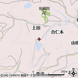 徳島県徳島市北山町上田16周辺の地図