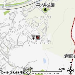 山口県周南市栗屋611-22周辺の地図