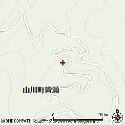 徳島県吉野川市山川町皆瀬268周辺の地図