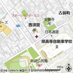 山口県防府市新田1206周辺の地図