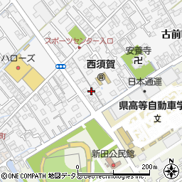 山口県防府市新田1186周辺の地図