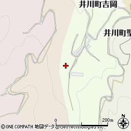 徳島県三好市井川町吉岡22周辺の地図