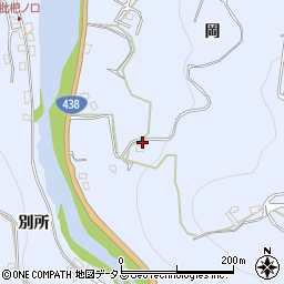 徳島県美馬郡つるぎ町貞光岡190周辺の地図